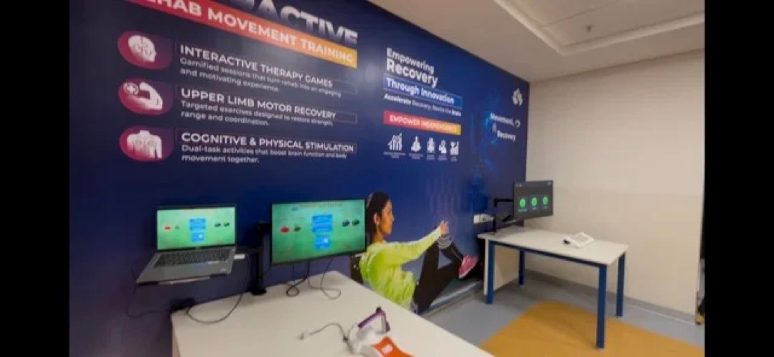 Interactive virtual reality neurorehabilitation system at APARC